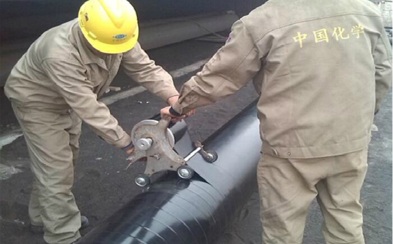 防腐膠帶的正確纏繞方法